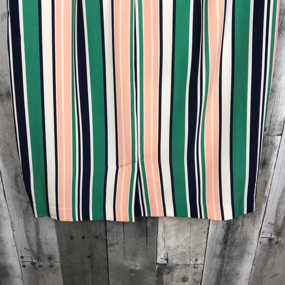 J.O.A Los Angeles Striped One Shoulder Dress Small - Picture 5 of 8